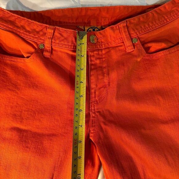 Tori Burch Jeans Size 29 Inseam 25 inches Cropped - Picture 5 of 14